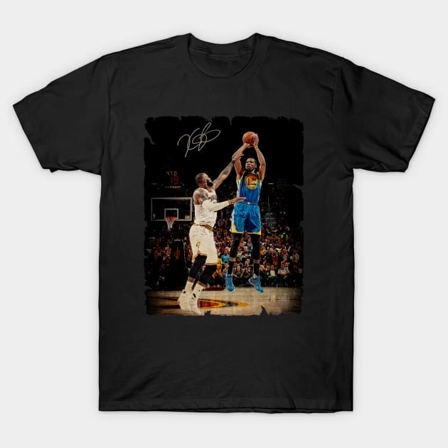 Kevin Durant vs Lebron James Vintage T-Shirt by CAH BLUSUKAN
